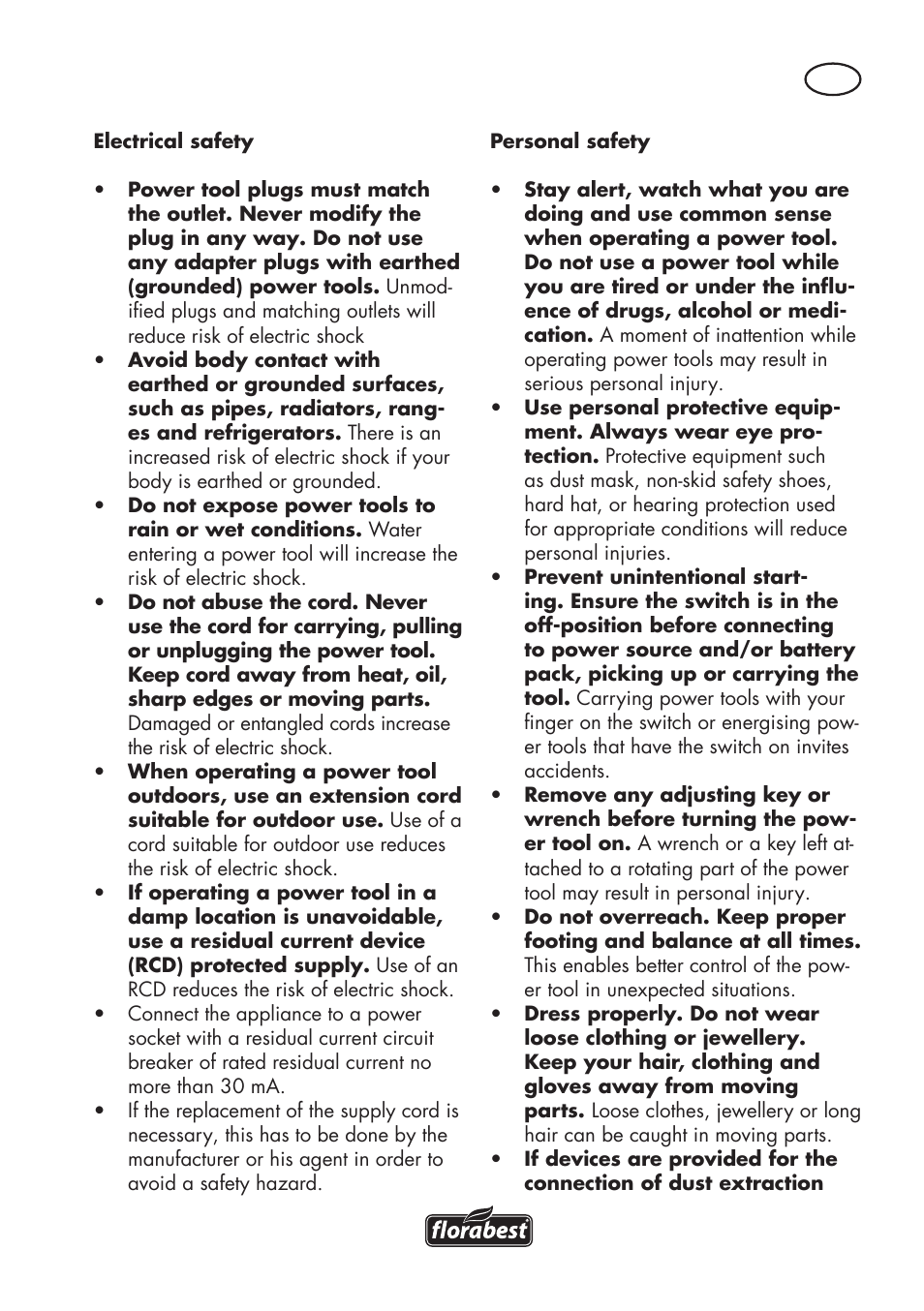 Florabest FHE 710 A1 User Manual | Page 9 / 132