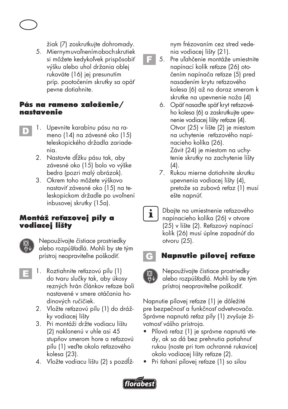 Florabest FHE 710 A1 User Manual | Page 96 / 132