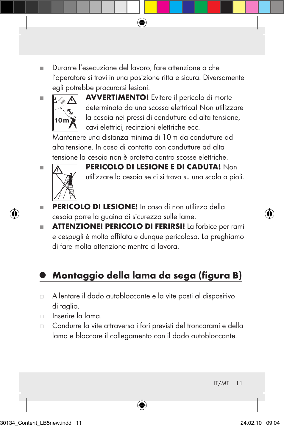 Montaggio della lama da sega (figura b) | Florabest Z28344 User Manual | Page 13 / 27