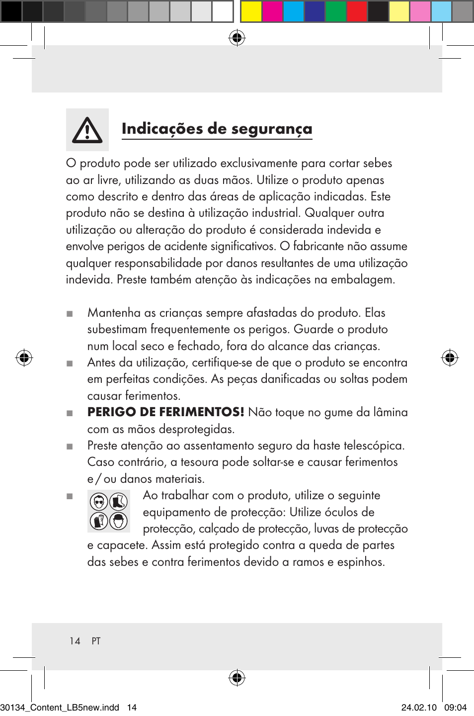 Indicações de segurança | Florabest Z28344 User Manual | Page 16 / 27