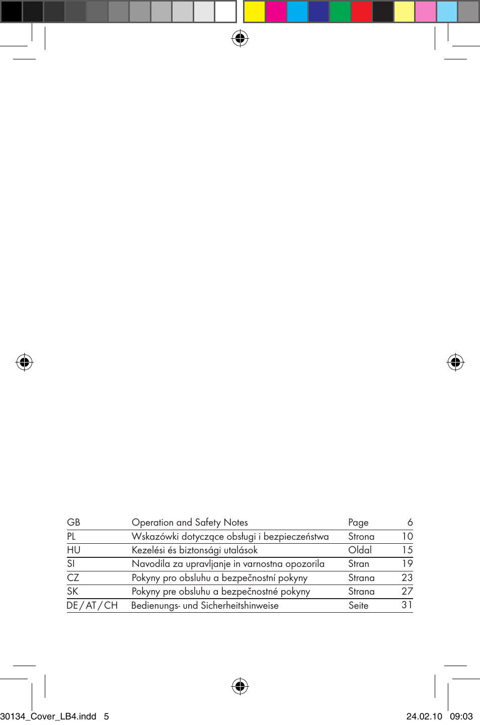 Florabest Z28344 User Manual | Page 3 / 36