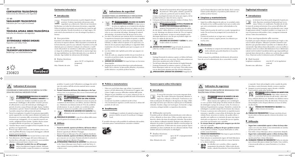 Florabest Z30823 User Manual | 2 pages