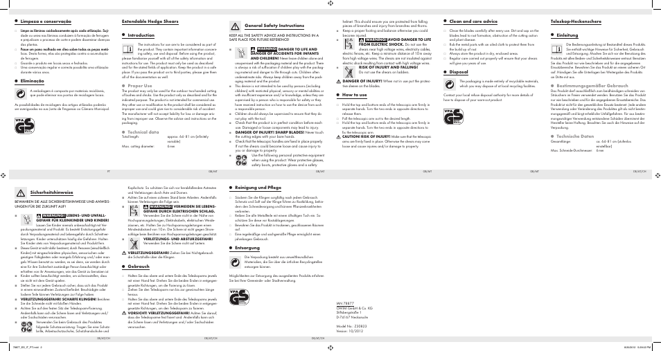 Florabest Z30823 User Manual | Page 2 / 2