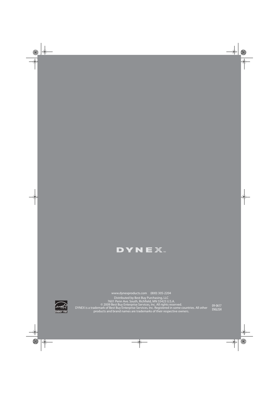Dynex DX-32L130A10 User Manual | Page 25 / 25