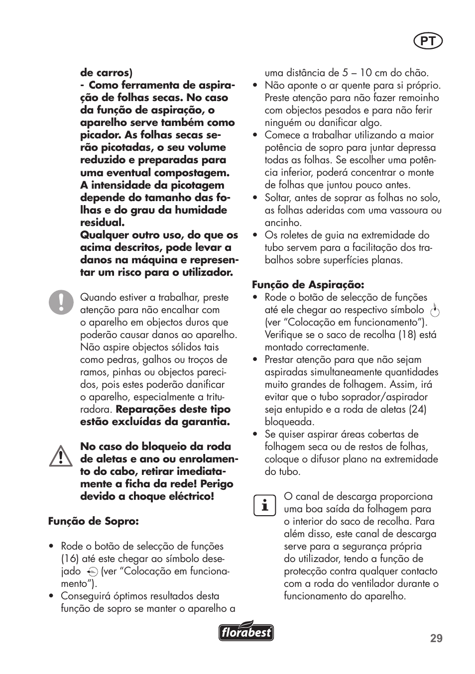 Florabest FLB 2500 A2 User Manual | Page 29 / 70
