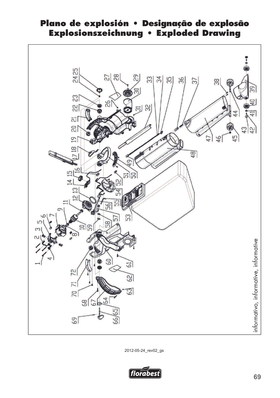 Florabest FLB 2500 A2 User Manual | Page 69 / 70