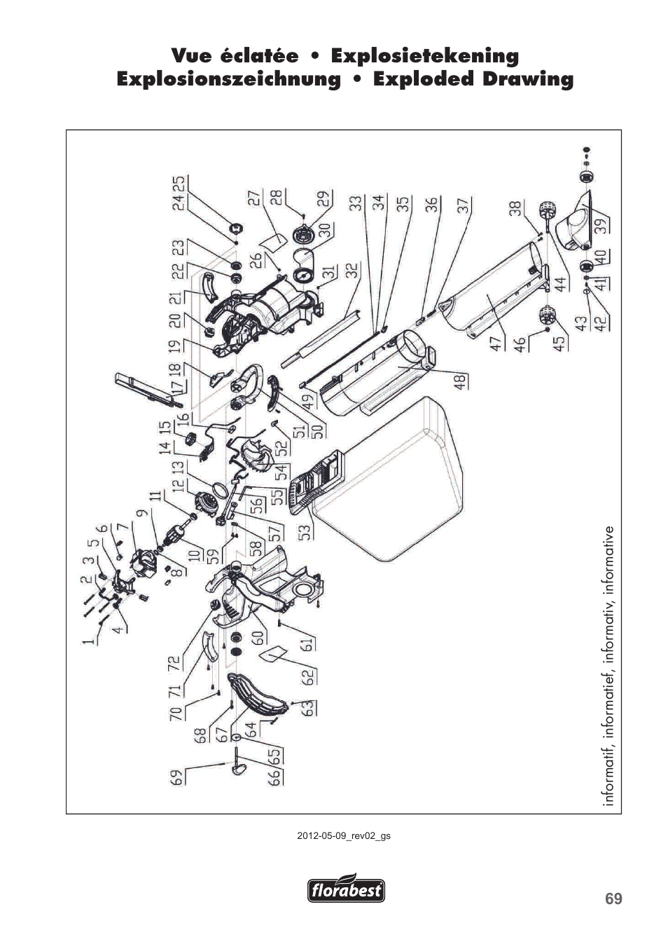 Florabest FLB 2500 A2 User Manual | Page 69 / 70