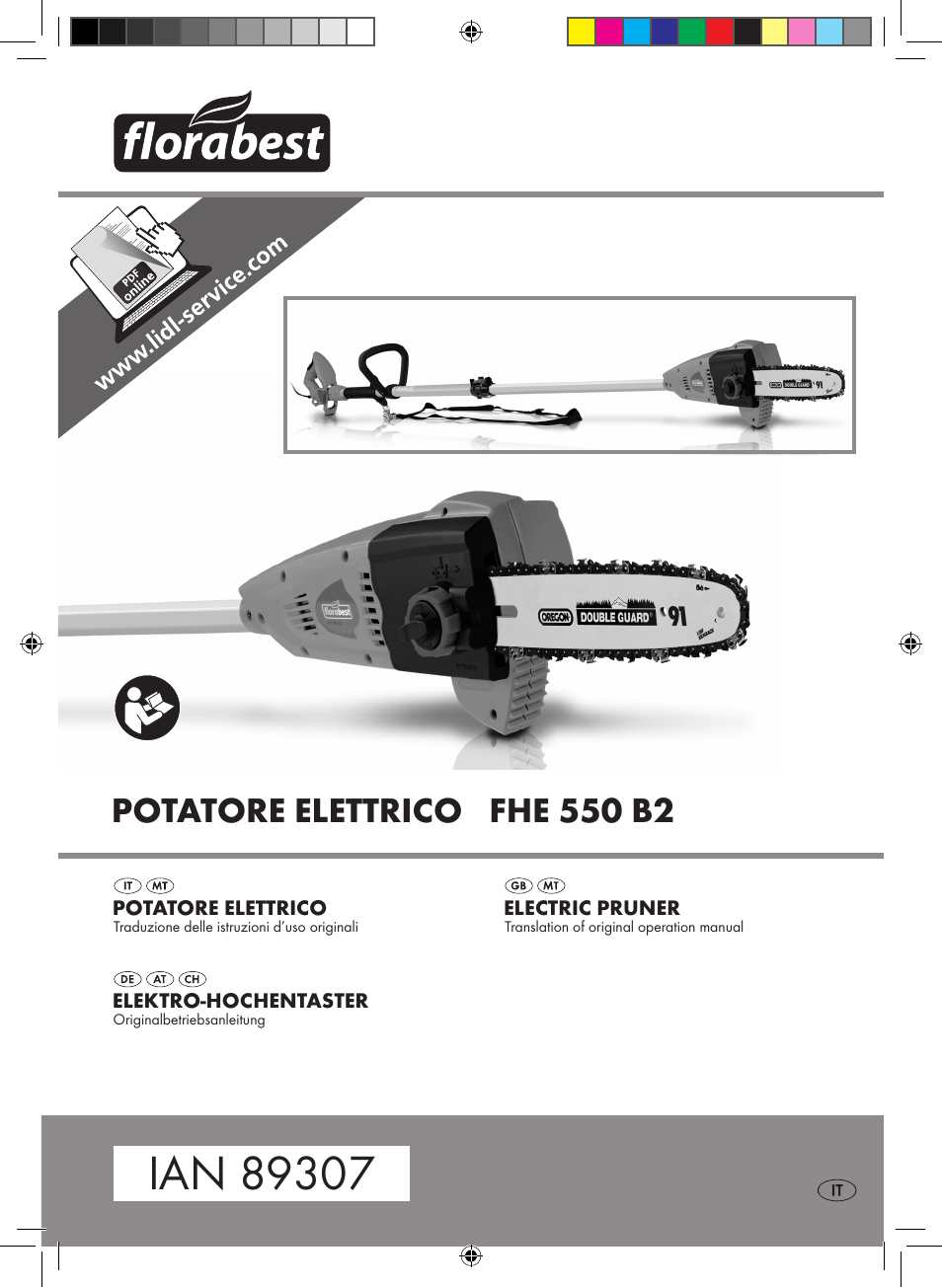 Florabest FHE 550 B2 User Manual | 64 pages