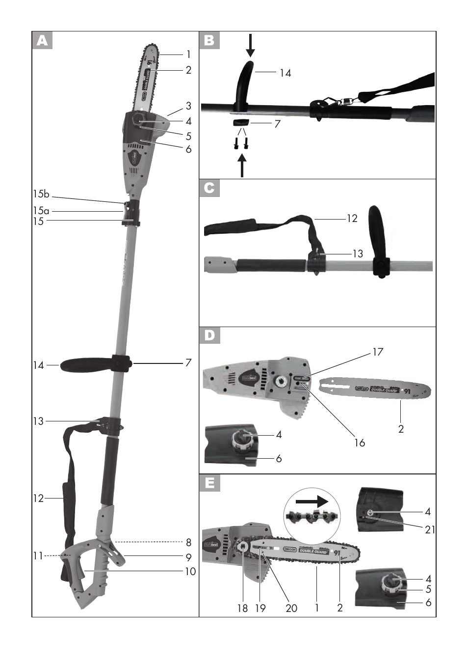Florabest FHE 550 B2 User Manual | Page 3 / 64