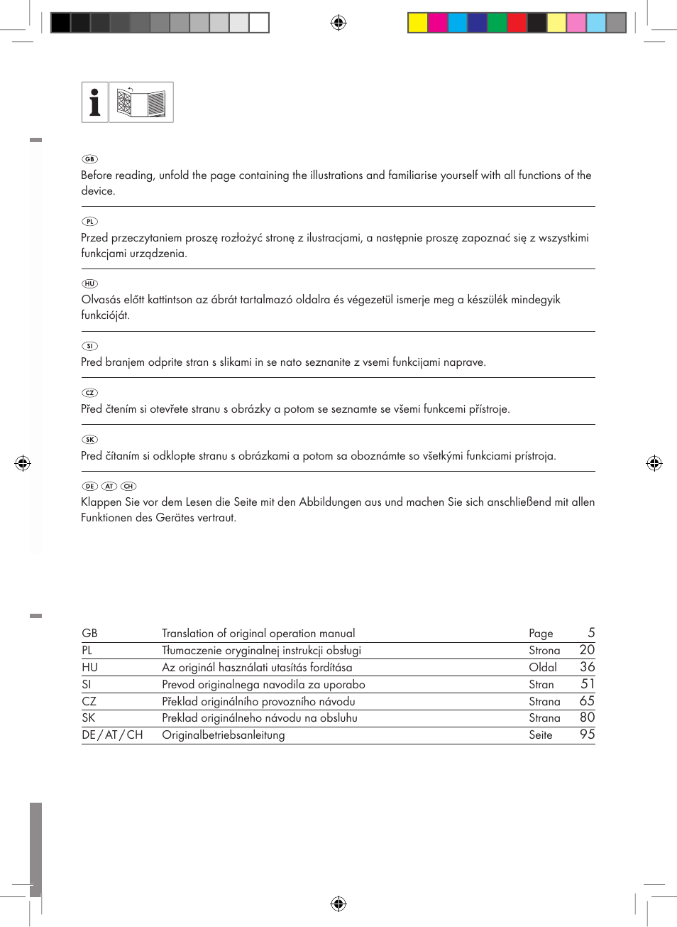 Florabest FLB 2500 A2 User Manual | Page 2 / 114