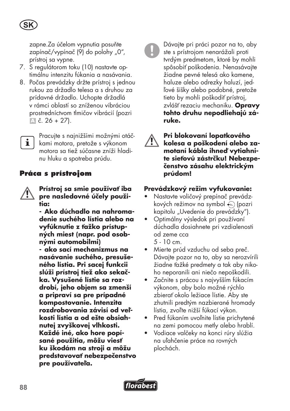 Florabest FLB 2500 A2 User Manual | Page 88 / 114