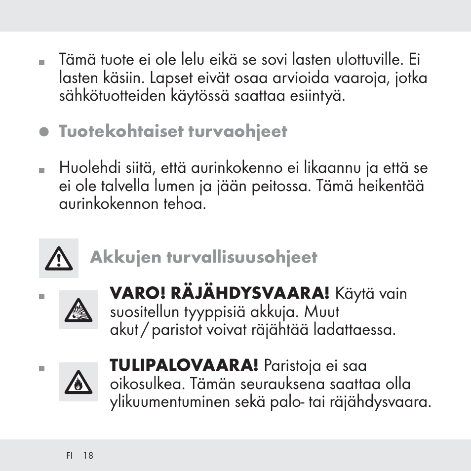 Florabest Z31049 User Manual | Page 18 / 64