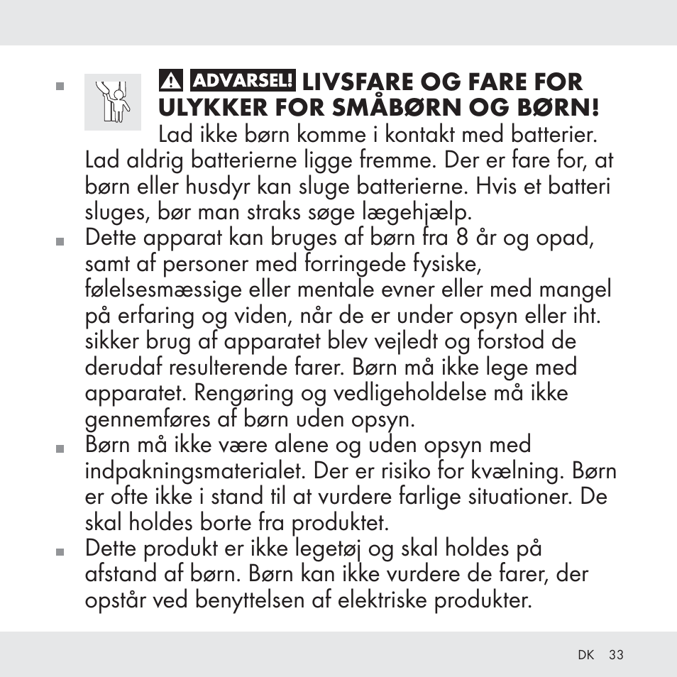 Florabest Z31049 User Manual | Page 33 / 64