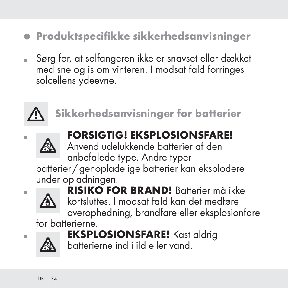Florabest Z31049 User Manual | Page 34 / 64