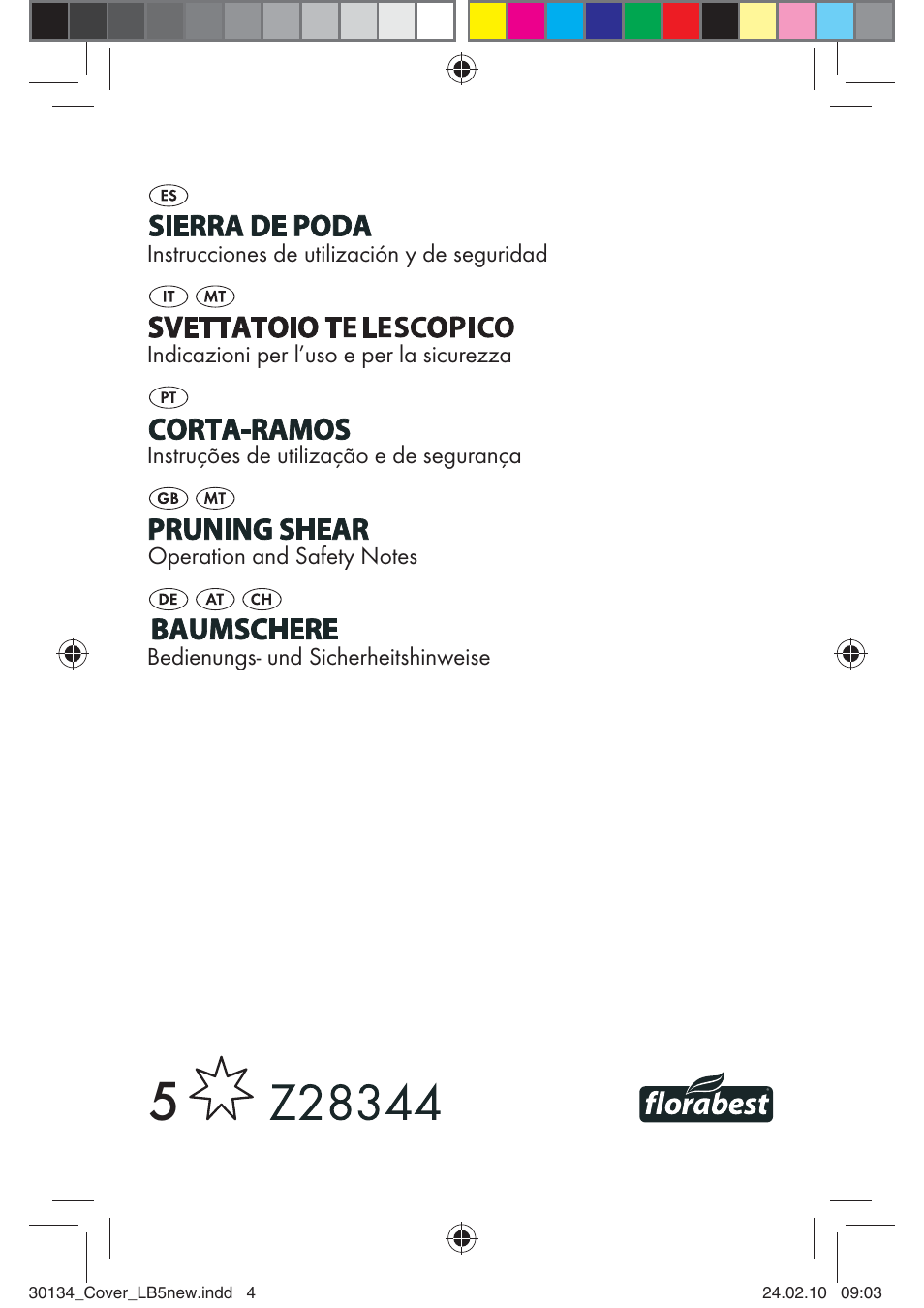 Florabest Z28344 User Manual | 26 pages