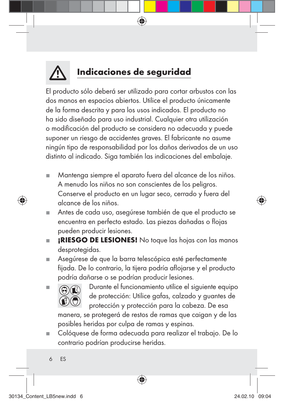 Indicaciones de seguridad | Florabest Z28344 User Manual | Page 6 / 26