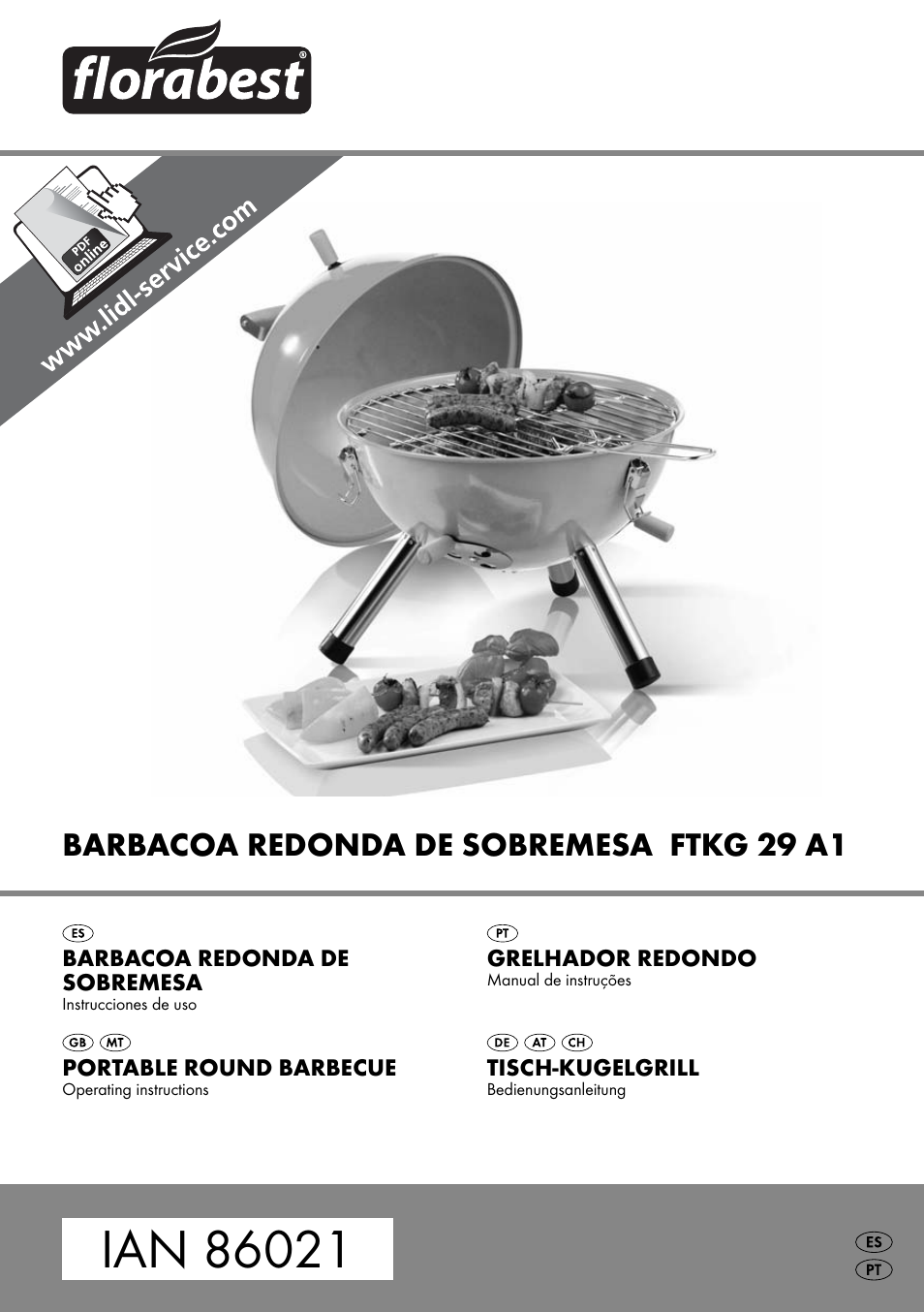 Florabest FTKG 29 A1 User Manual | 51 pages