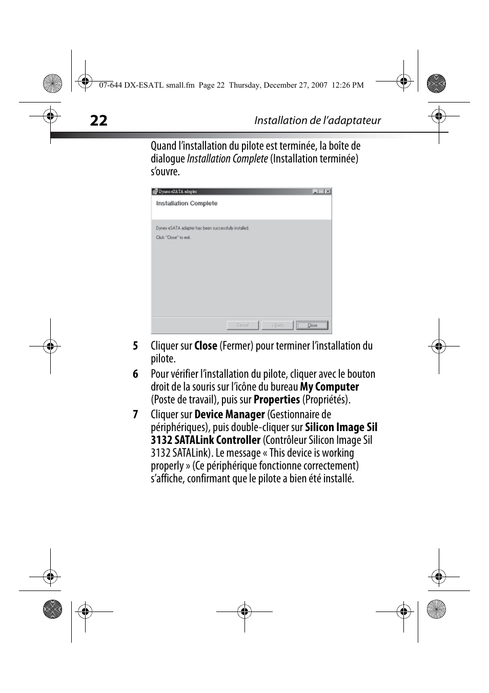 Dynex DX-ESATL User Manual | Page 22 / 48