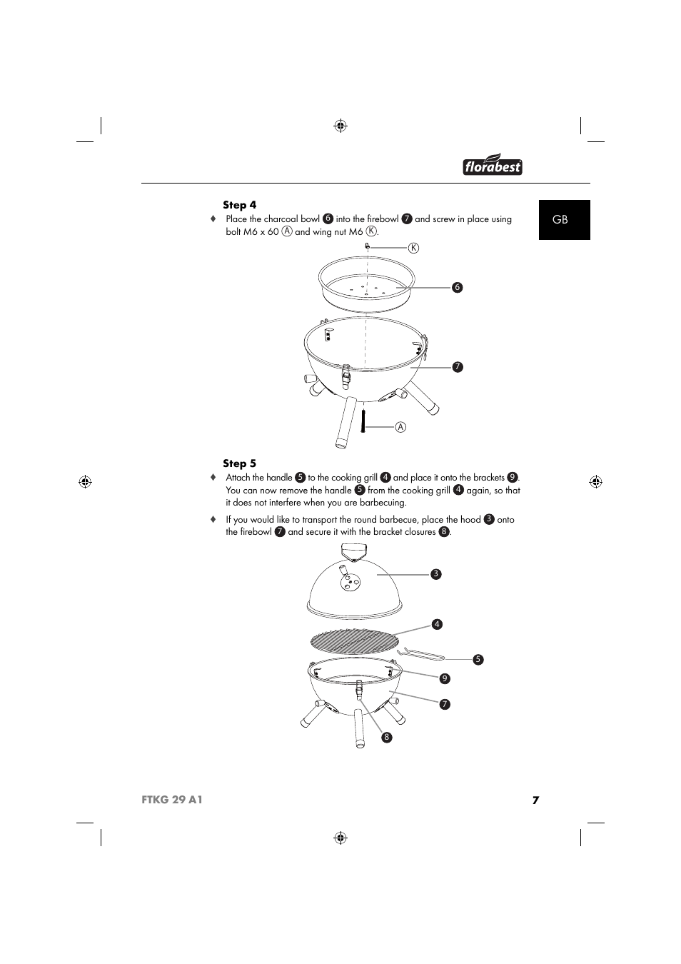 Florabest FTKG 29 A1 User Manual | Page 10 / 39