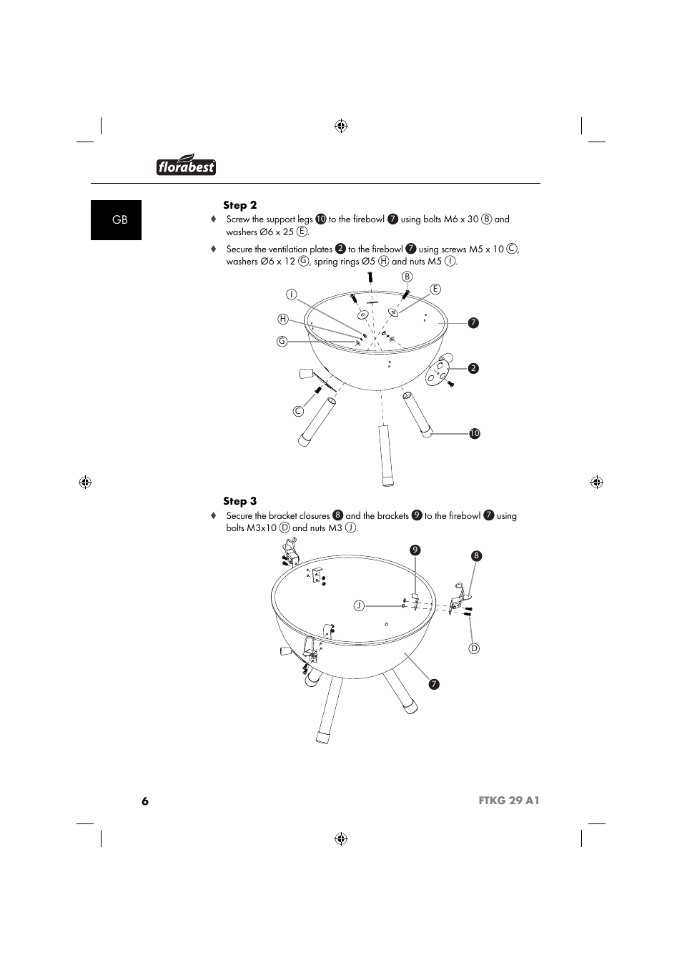 Florabest FTKG 29 A1 User Manual | Page 9 / 39