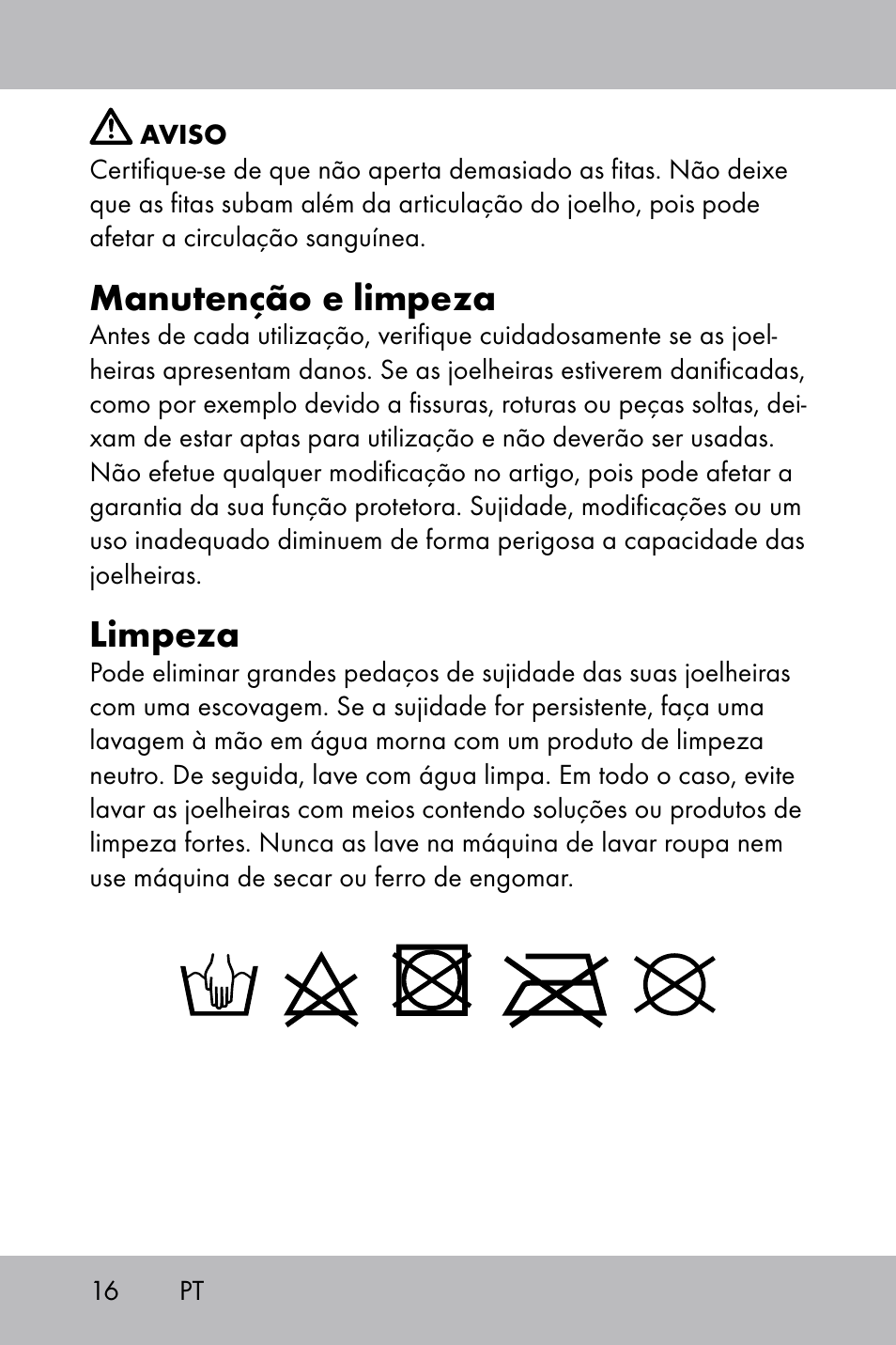 Manutenção e limpeza, Limpeza | Florabest Knee Pads User Manual | Page 14 / 28