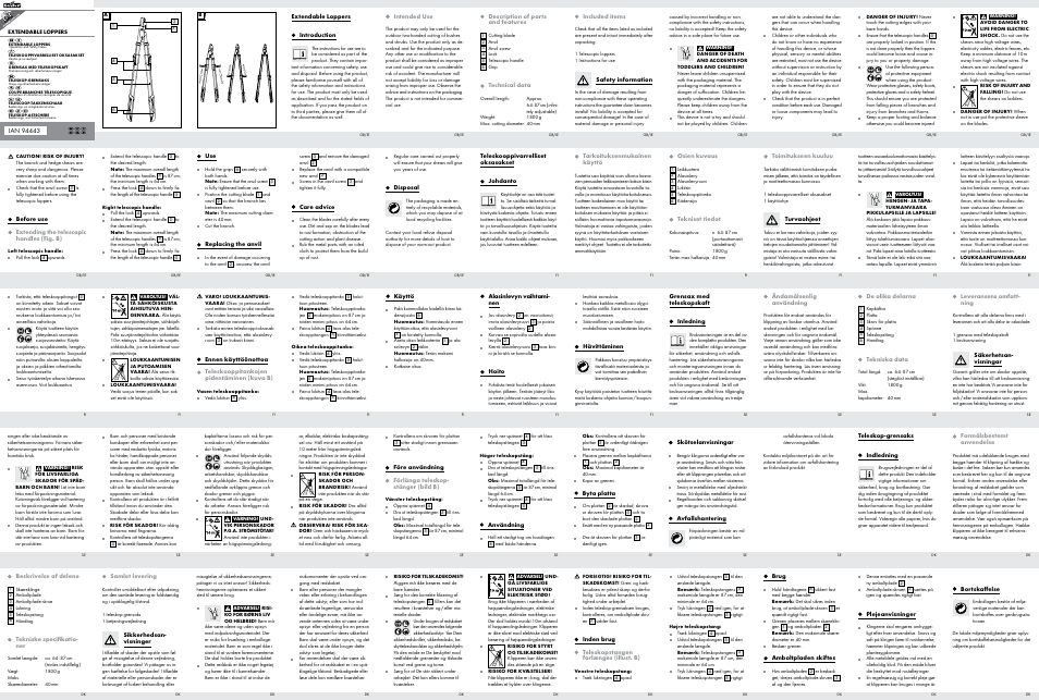 Florabest Z31102 User Manual | 2 pages