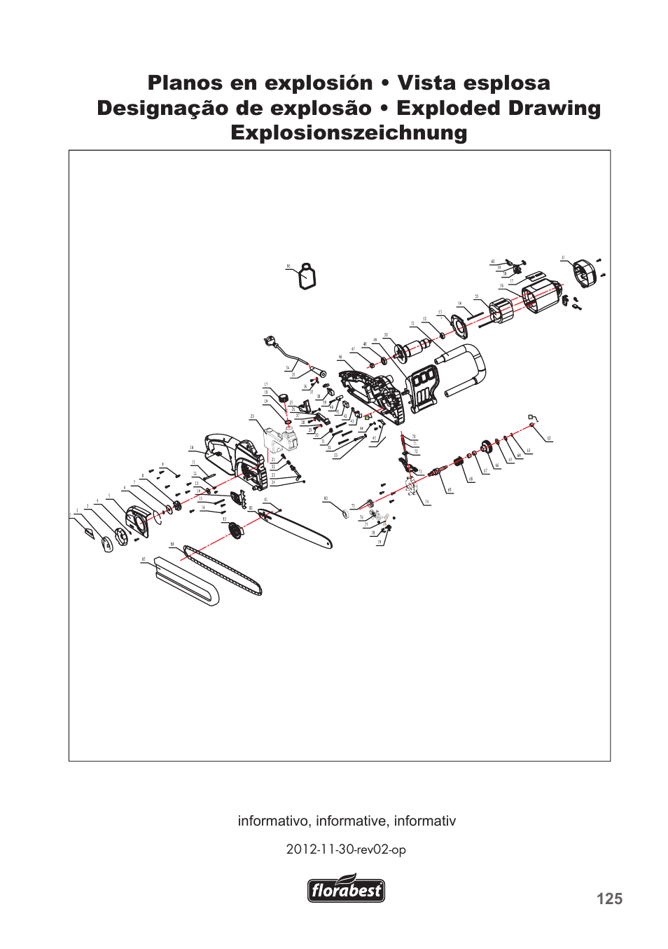 Florabest FKS 2200 C2 User Manual | Page 125 / 128