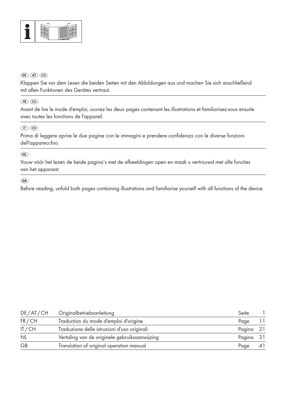 Florabest FBS 43 B2 User Manual | Page 2 / 56