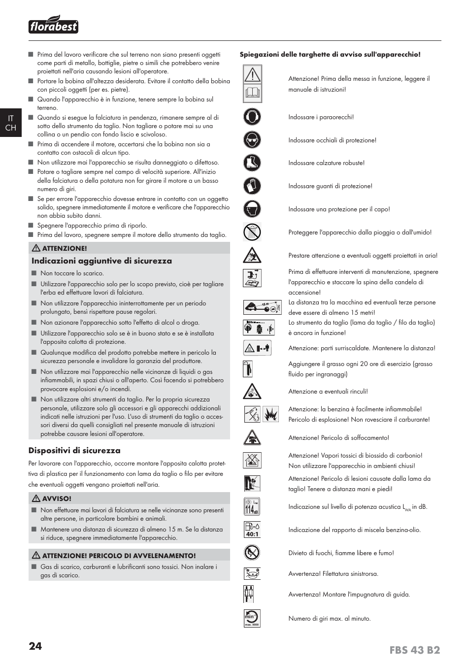 Florabest FBS 43 B2 User Manual | Page 29 / 56