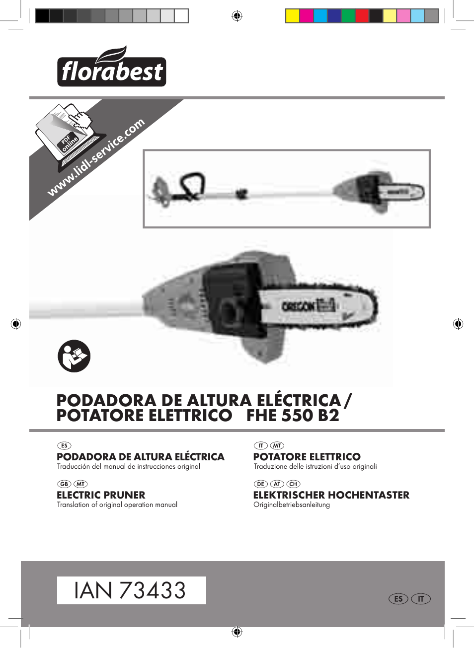 Florabest FHE 550 B2 User Manual | 76 pages