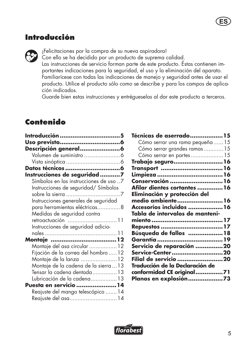 Florabest FHE 550 B2 User Manual | Page 5 / 76
