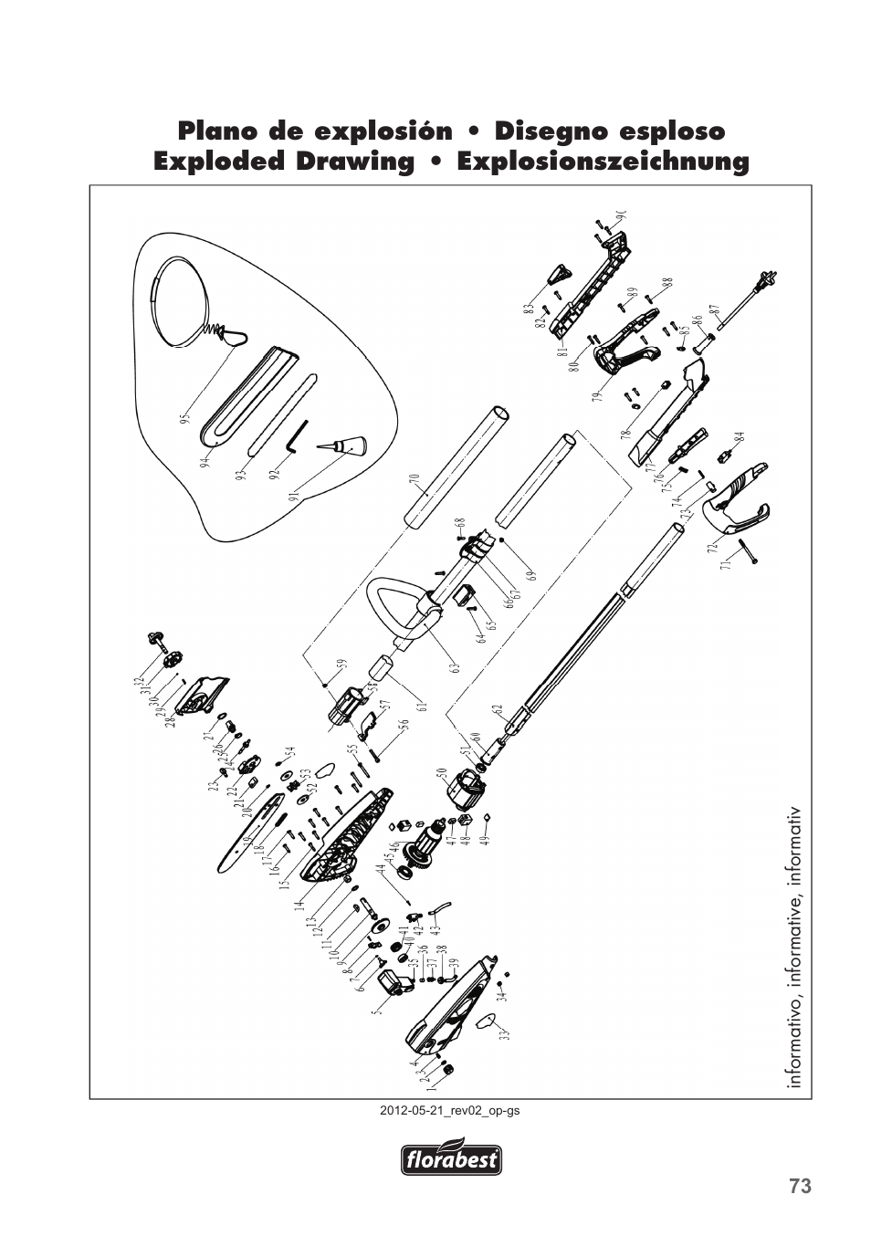 Florabest FHE 550 B2 User Manual | Page 73 / 76