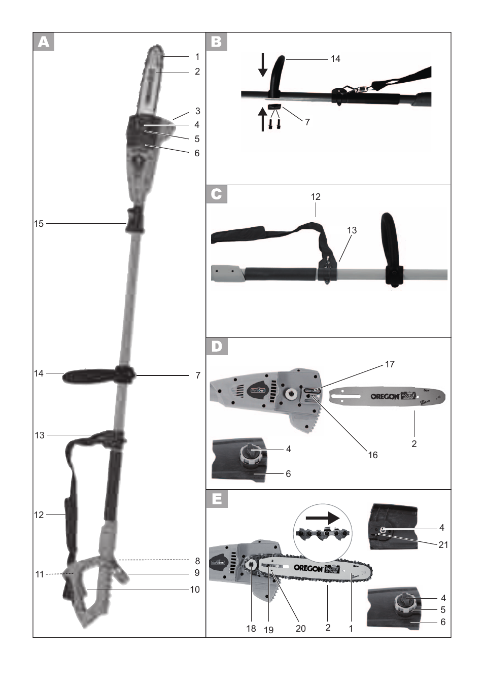 Florabest FHE 550 B2 User Manual | Page 3 / 76