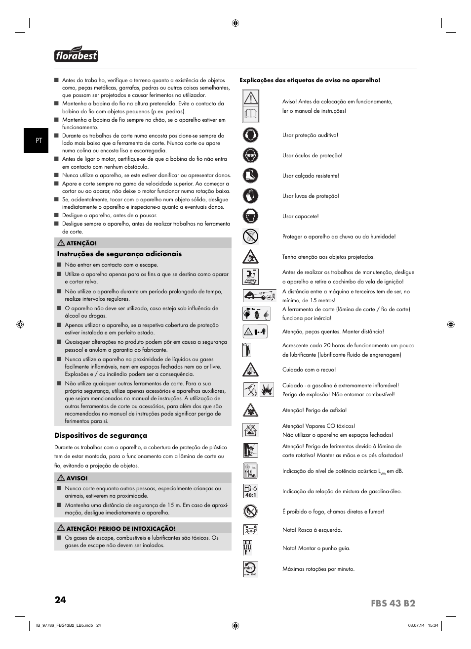 Florabest FBS 43 B2 User Manual | Page 29 / 56