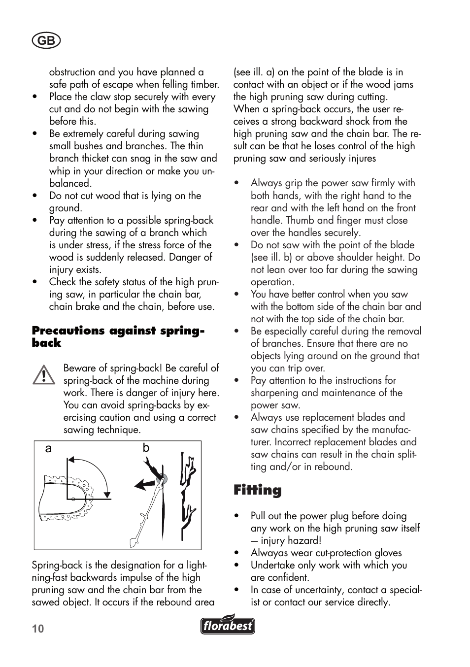 Fitting, Ba bild 1 | Florabest FHE 550 B2 User Manual | Page 10 / 108