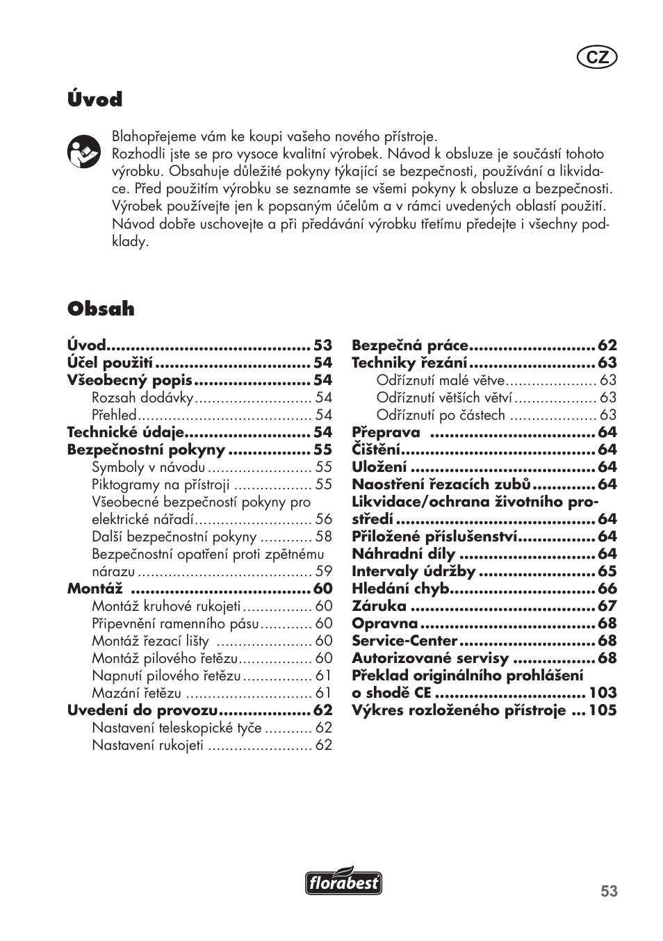 Florabest FHE 550 B2 User Manual | Page 53 / 108