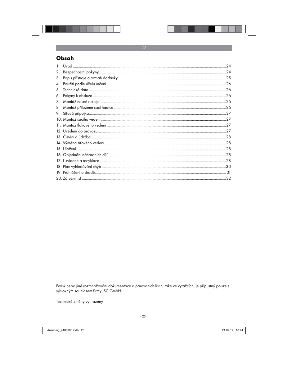 Florabest FGPA 1000 A1 User Manual | Page 23 / 66