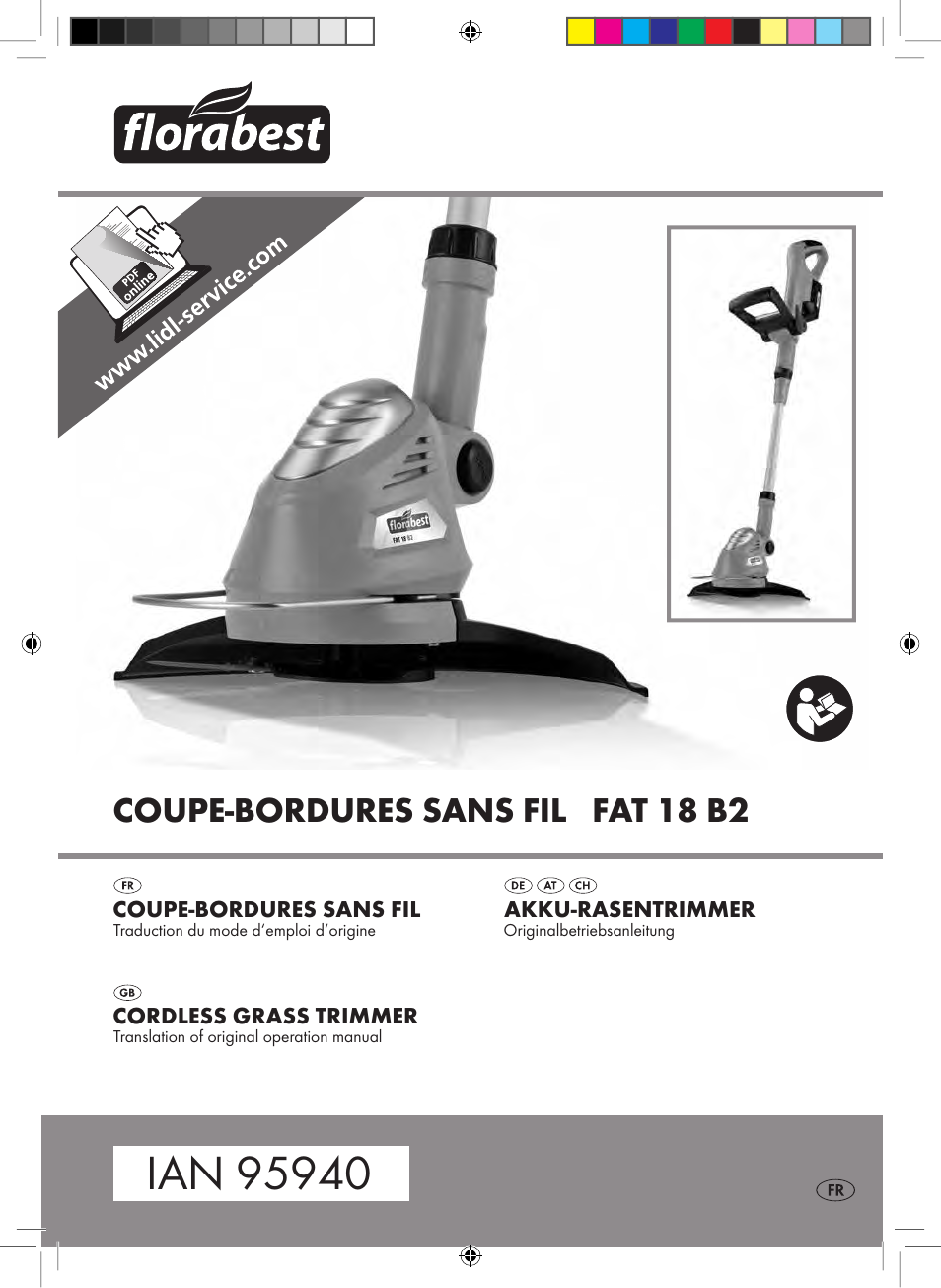 Florabest FAT 18 B2 User Manual | 64 pages