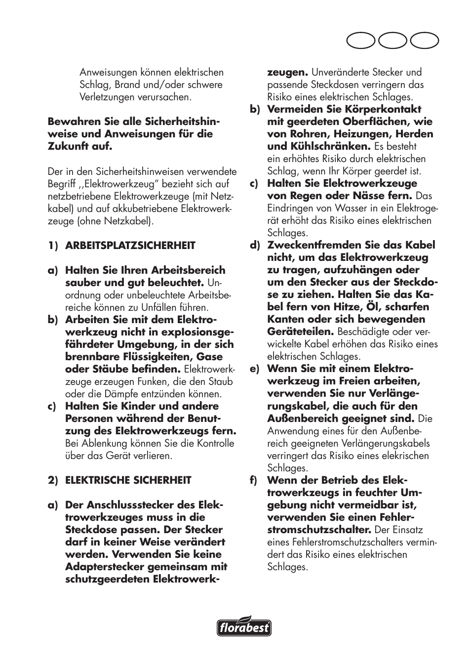 De at ch | Florabest FAT 18 B2 User Manual | Page 27 / 64