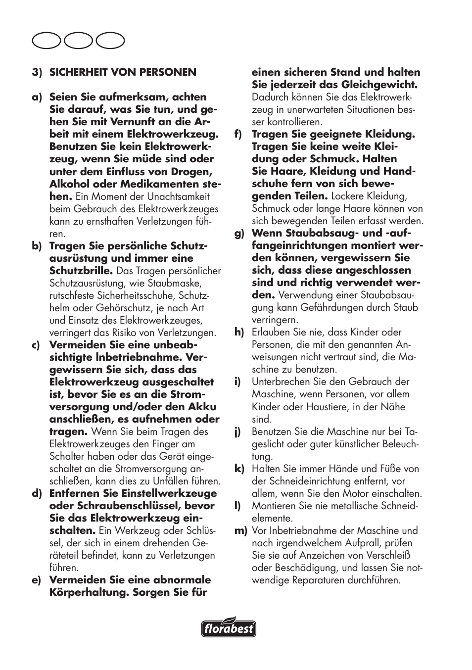 De at ch | Florabest FAT 18 B2 User Manual | Page 28 / 64