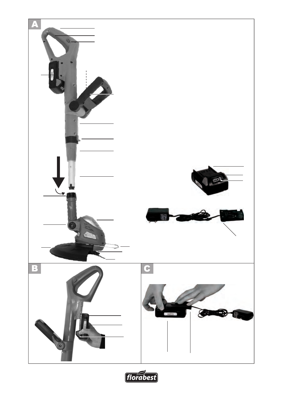Florabest FAT 18 B2 User Manual | Page 3 / 64