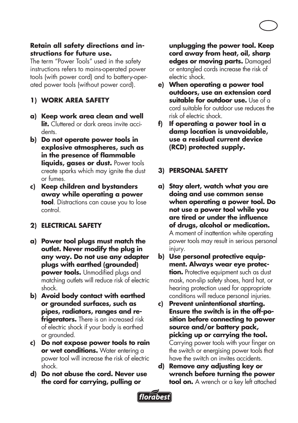 Florabest FAT 18 B2 User Manual | Page 45 / 64