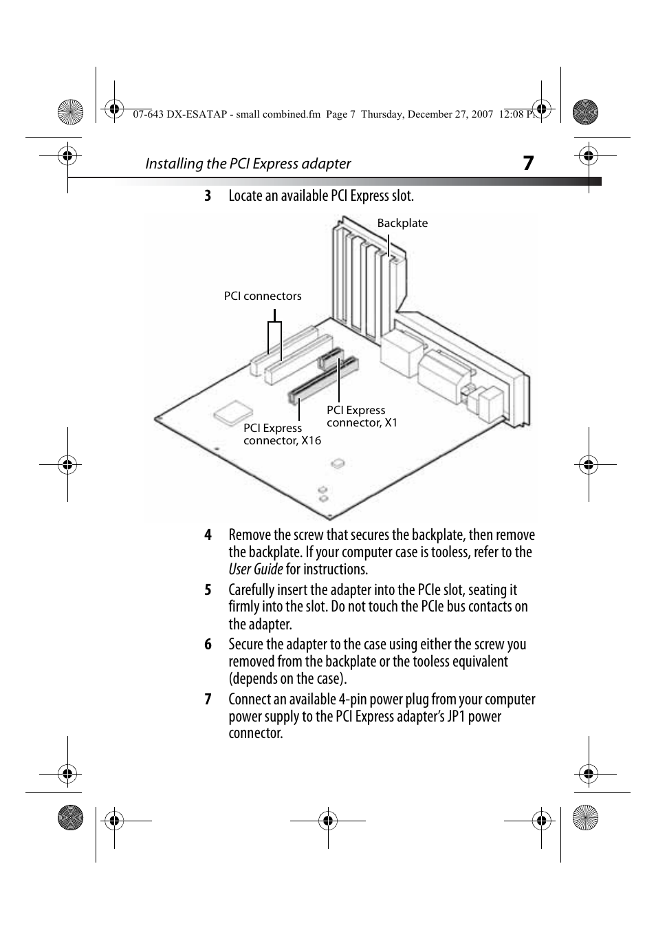 Dynex DX-ESATAP User Manual | Page 7 / 52