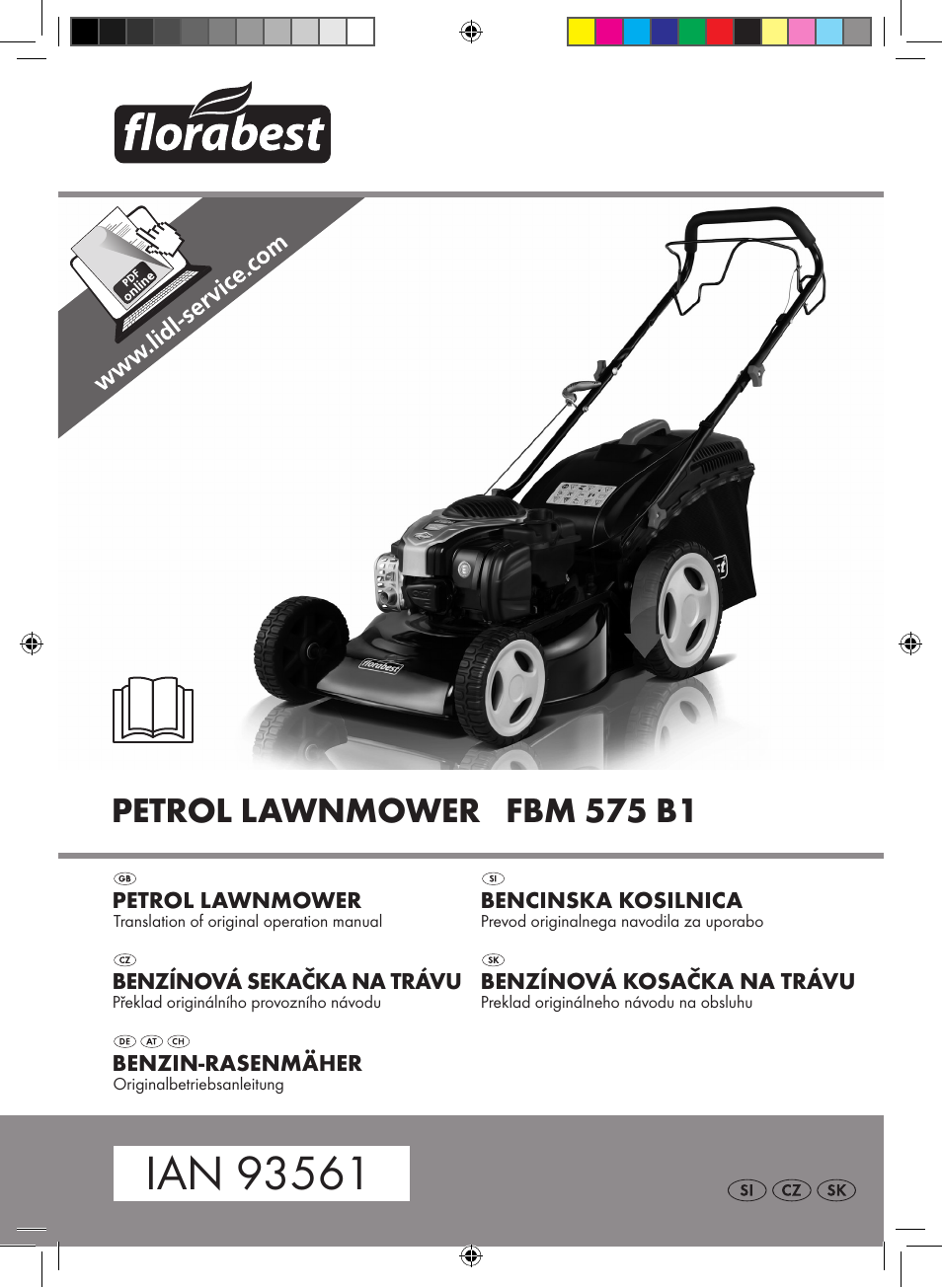 Florabest FBM 575 B1 User Manual | 112 pages