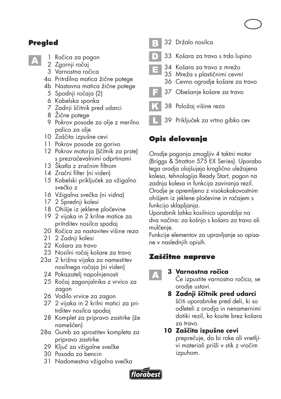 Florabest FBM 575 B1 User Manual | Page 27 / 112