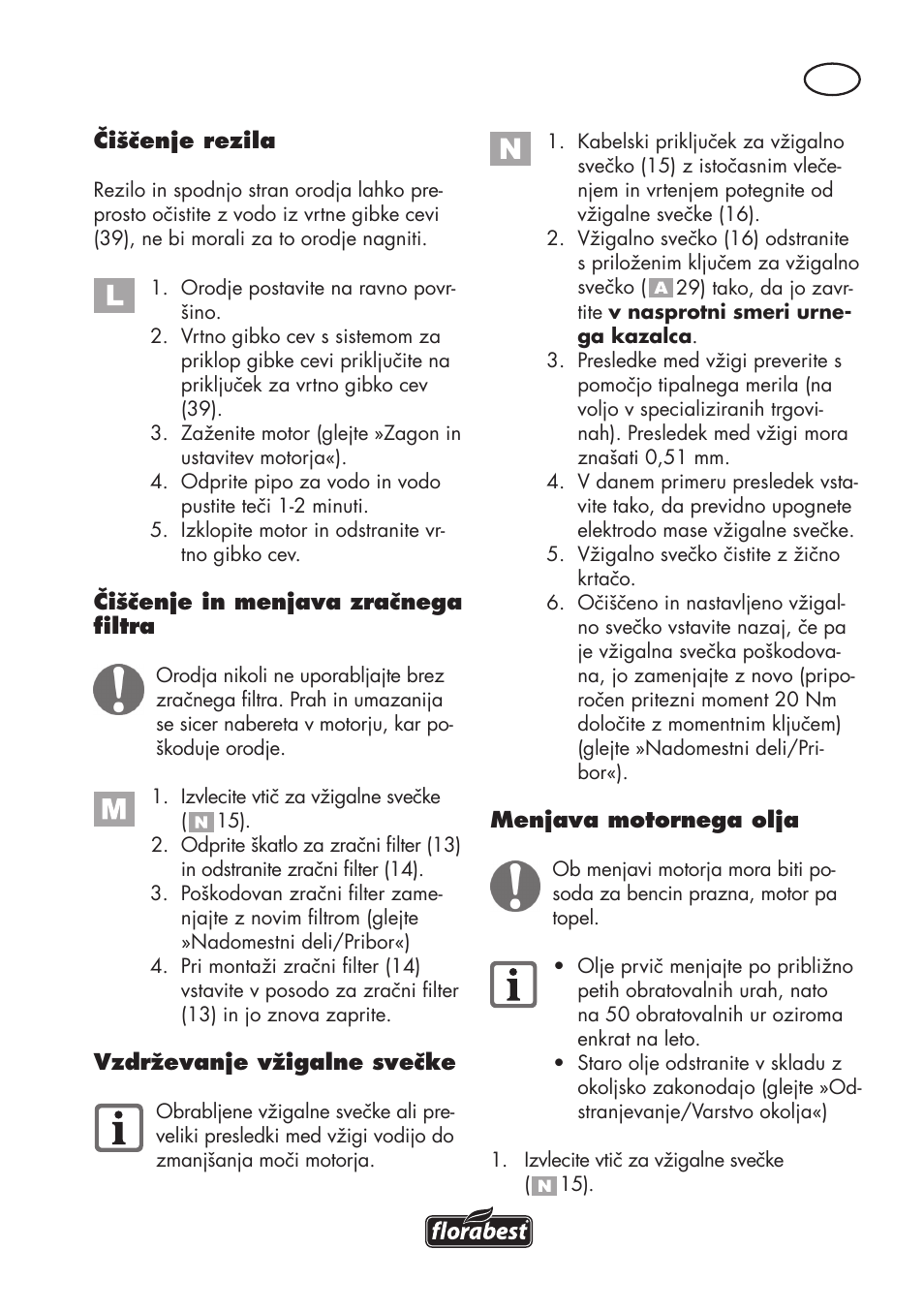Florabest FBM 575 B1 User Manual | Page 37 / 112