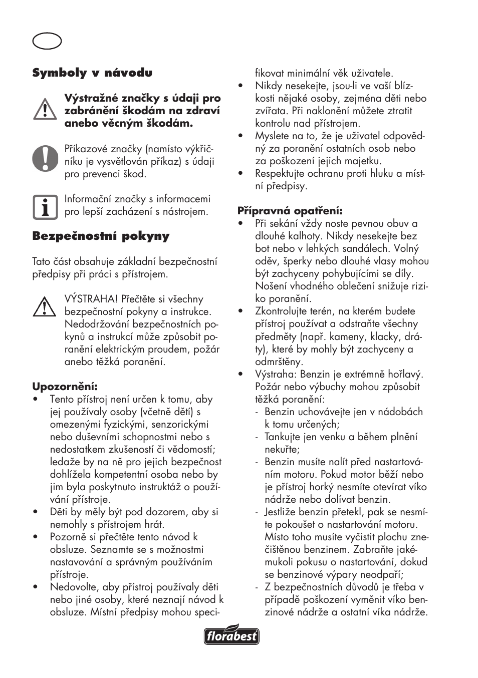 Florabest FBM 575 B1 User Manual | Page 50 / 112