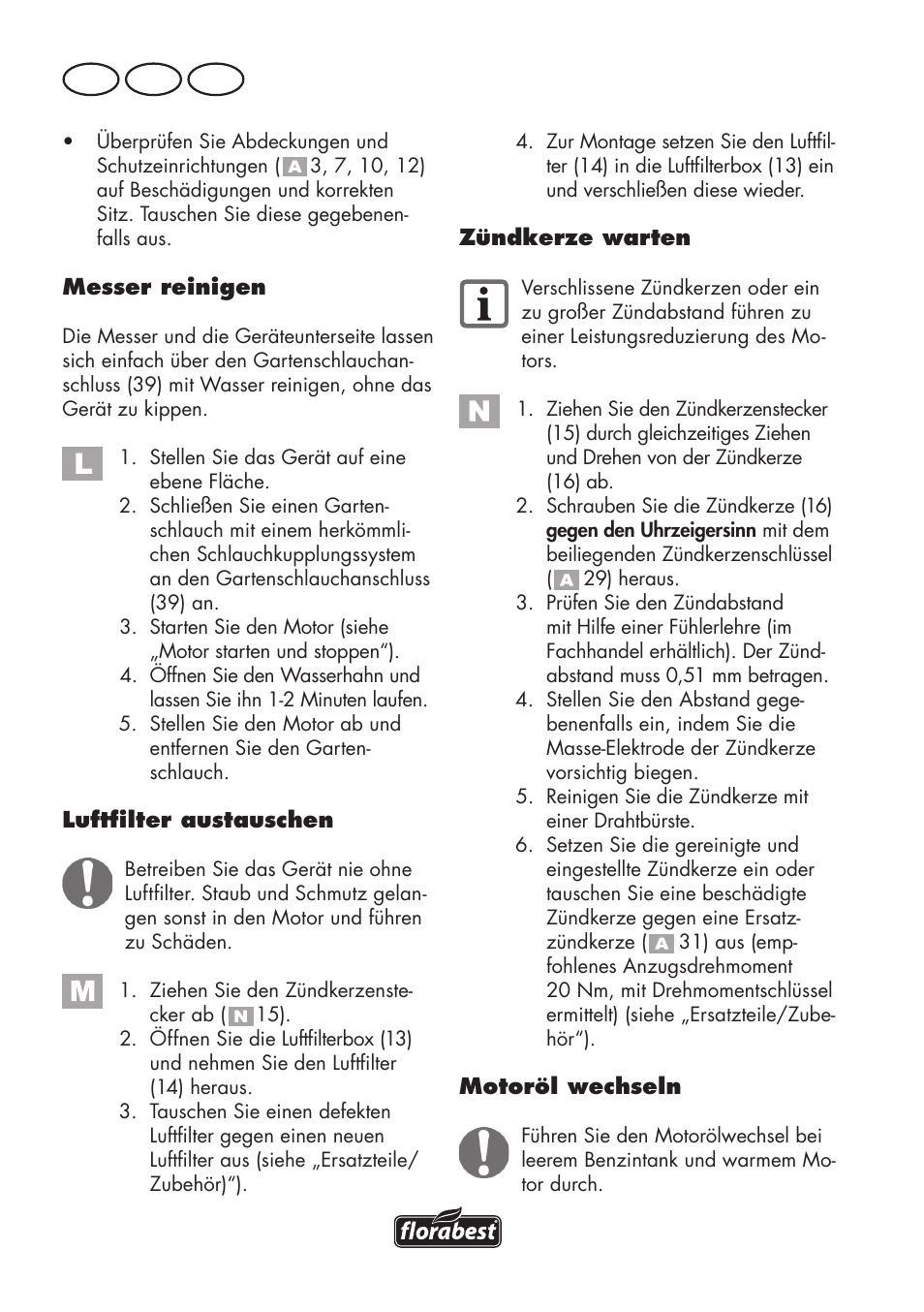 De at ch | Florabest FBM 575 B1 User Manual | Page 98 / 112