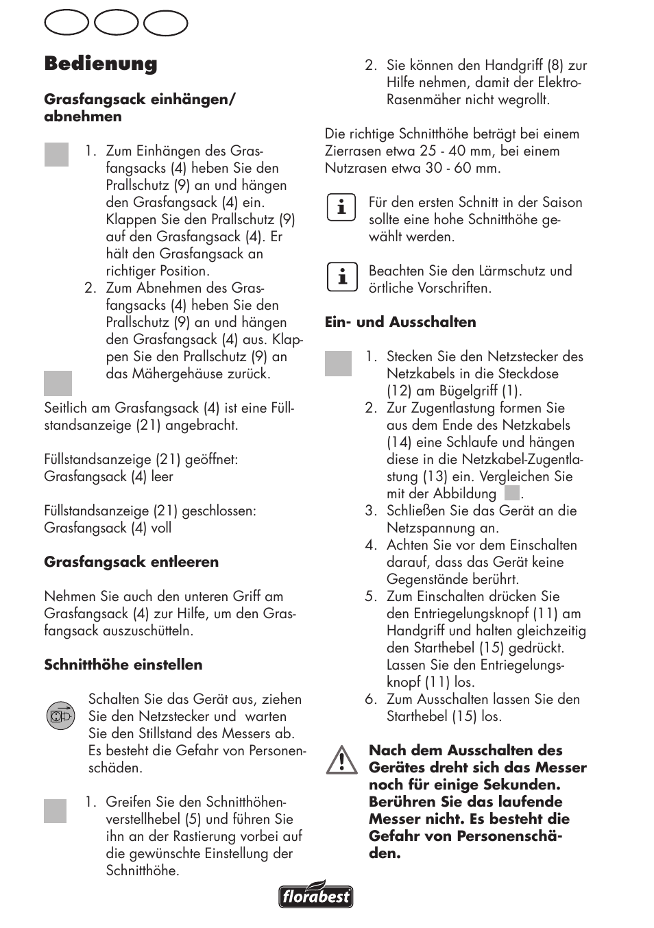 Ch at de bedienung | Florabest FRM 1800 A1 User Manual | Page 50 / 60