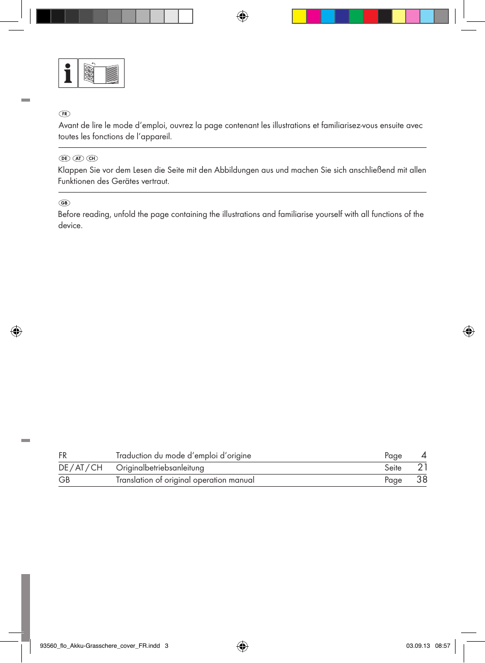 Florabest FGS 72 A1 User Manual | Page 2 / 58